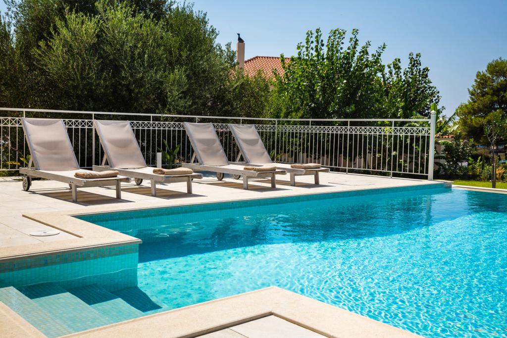 Afrodite Luxury Villa Svoronata Buitenkant foto