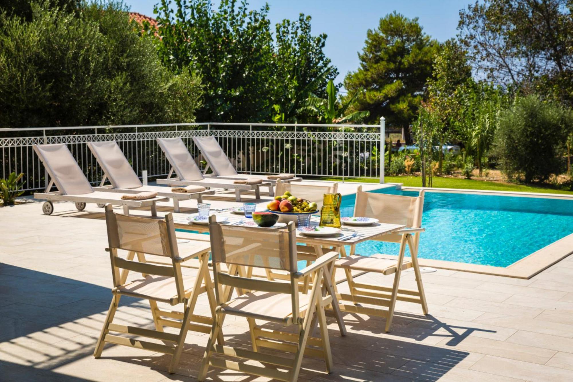 Afrodite Luxury Villa Svoronata Buitenkant foto